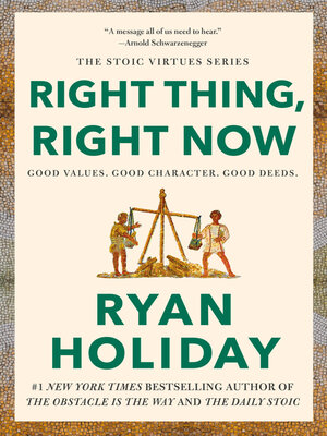 cover image of Right Thing, Right Now.